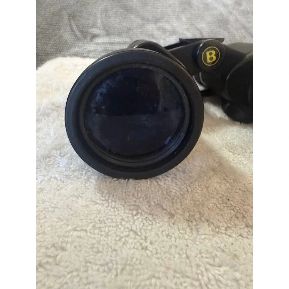 Bushnell 12x50 13-1250 Black Binoculars with Neck Strap Outdoor Bird Watching